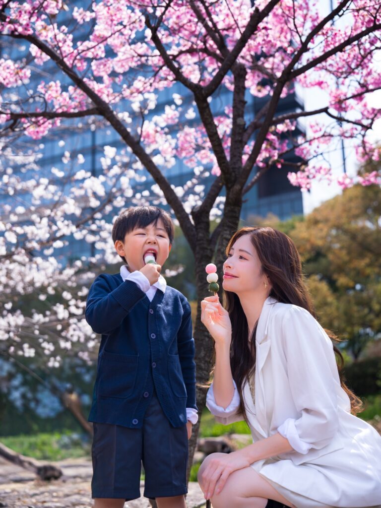 ママさんと2人で（＠kimni_zaishunさんより提供）