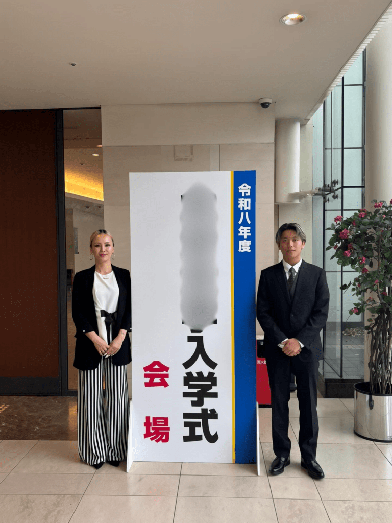 大学入学式②（＠t0wq.o7さんより提供）