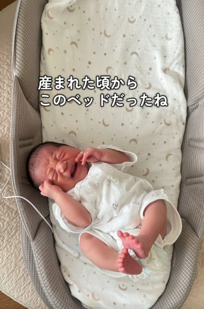 産まれて間もない頃（@aiueokaki_12さんより提供）