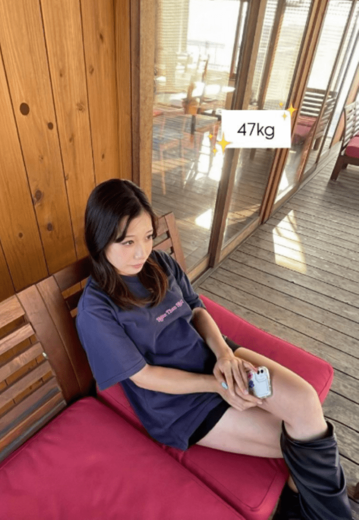 ダイエット後・47kg④（＠miiz.1206さんより提供）