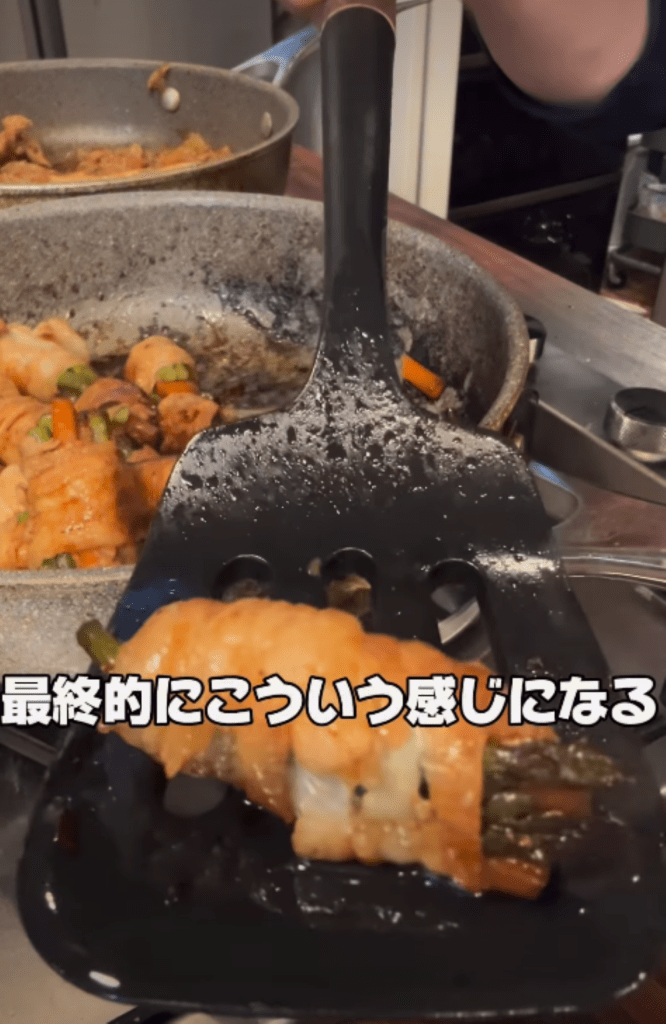 オイスターソースで味付け②（＠aruchansenseinichijoさんより提供）
