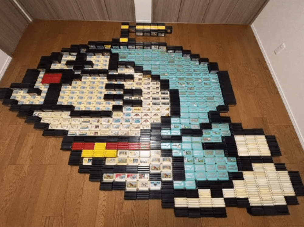 ファミコンアート作品（＠famicom_artさんより提供）