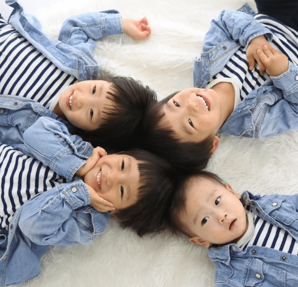 仲良し4兄弟③（＠kaotan_8さんより提供）