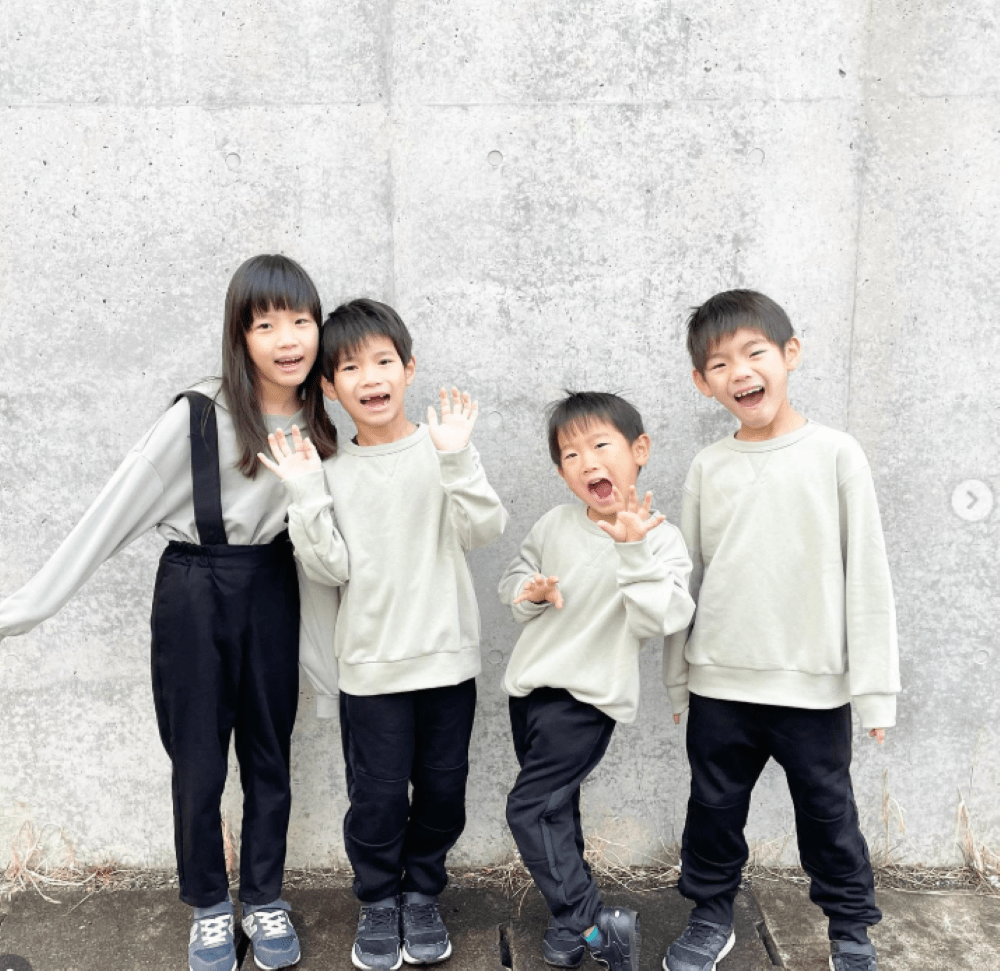 仲良し4兄弟⑤（＠kaotan_8さんより提供）