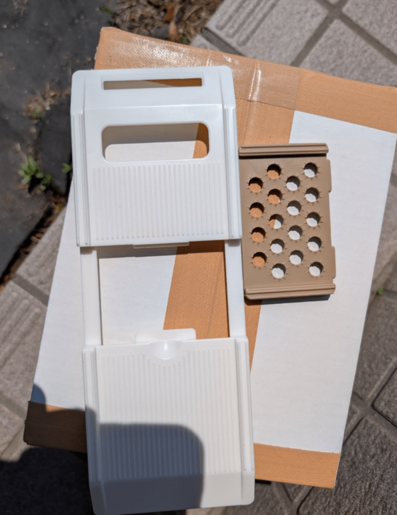 日光に当てるとキレイに（@rento0713さんより提供）