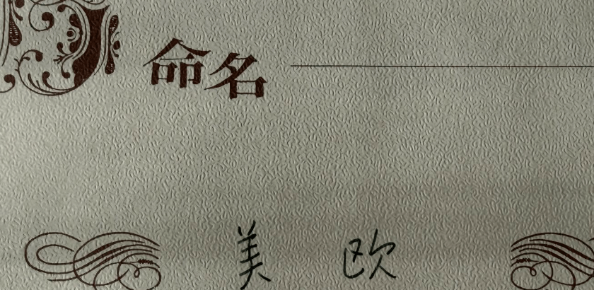 「嘘でしょ…」50年以上“みお”という名前で生活していた女性　しかし命名書を見てみると「素敵な名前」「なんと！！」