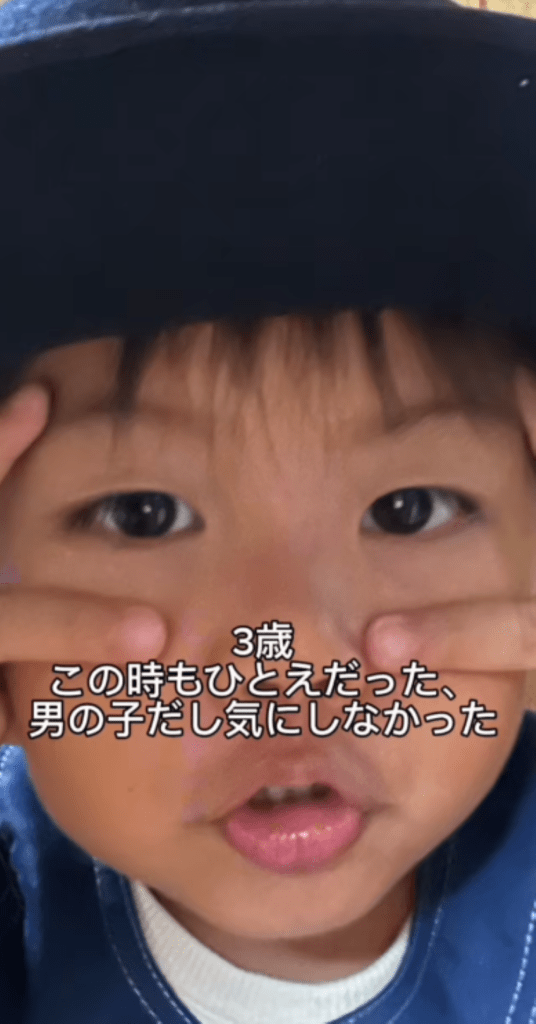 長男くんの成長②（＠okarun118さんより提供）