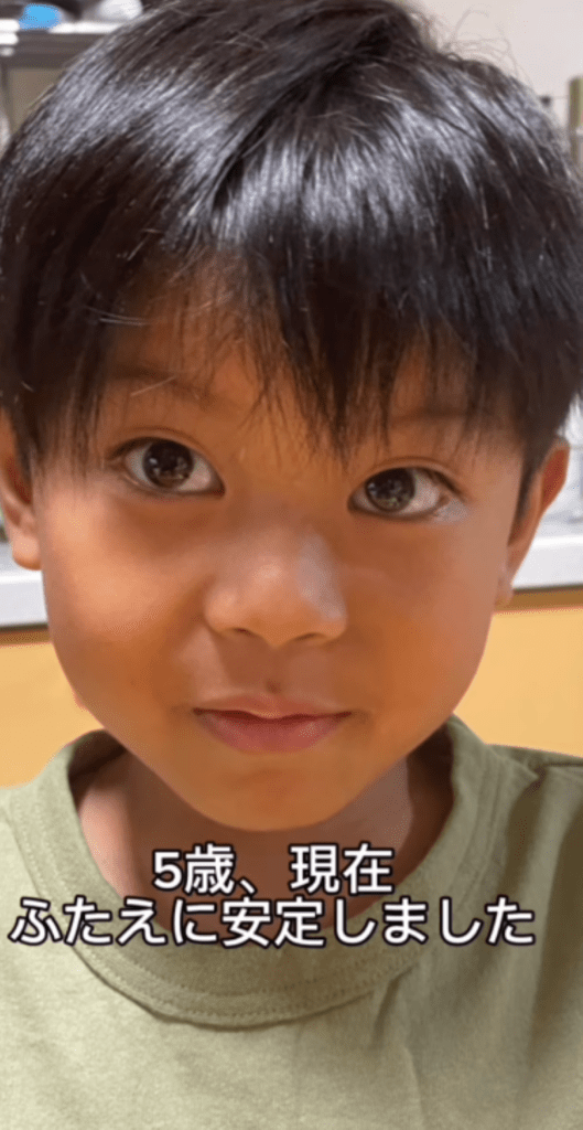 長男くんの成長③（＠okarun118さんより提供）