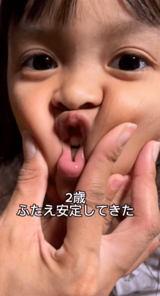 長女ちゃんの成長③（＠okarun118さんより提供）