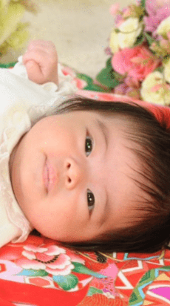 次女ちゃんの成長②（＠okarun118さんより提供）