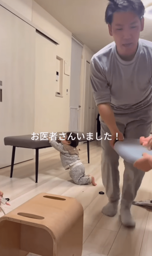 レスキュー隊ごっこ⑩（＠rioland.0421さんより提供）
