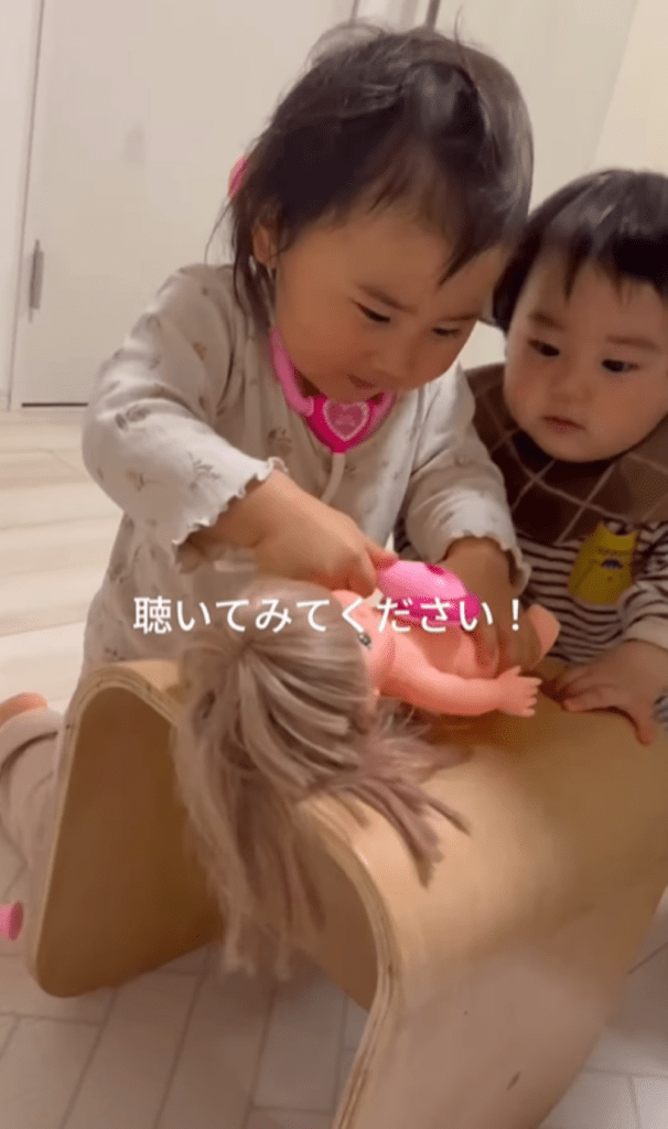 レスキュー隊ごっこ⑭（＠rioland.0421さんより提供）