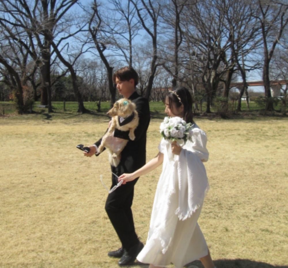 結婚フォト②（＠iroooooooooohaさんより提供）