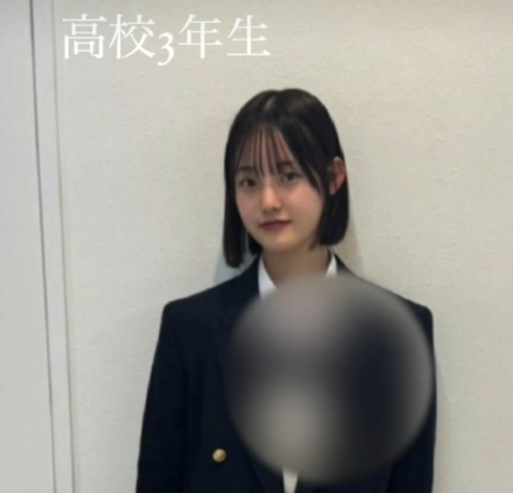 高校3年生の頃（＠mi_kango_さんより提供）
