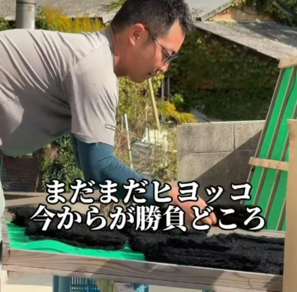 銀行員からひじき漁師へ⑥（＠sakaerumanさんより提供）