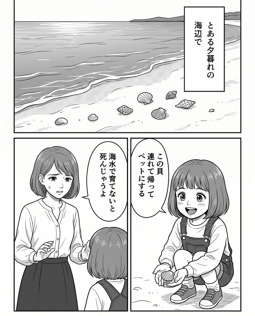 【漫画】　母が見た光景