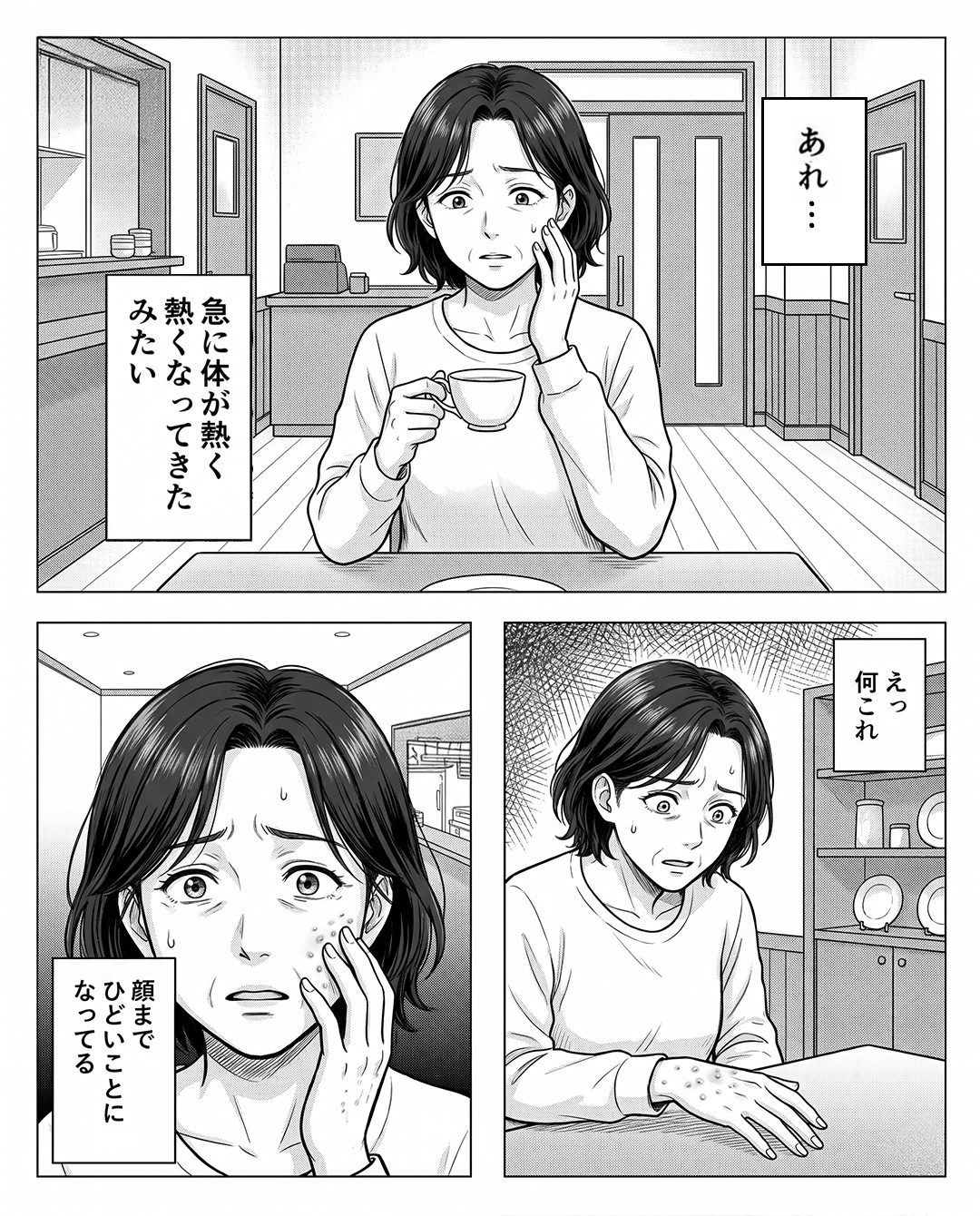 映画館に行った後…女性「体中に湿疹が…」→現れた「謎の湿疹」に違和感。まさかの原因に「驚き」「そんなことが」