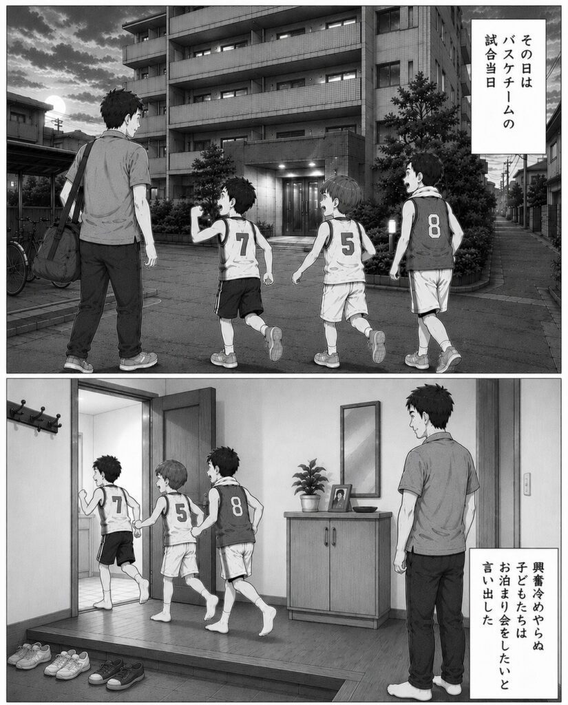 【漫画】　　父が見た光景