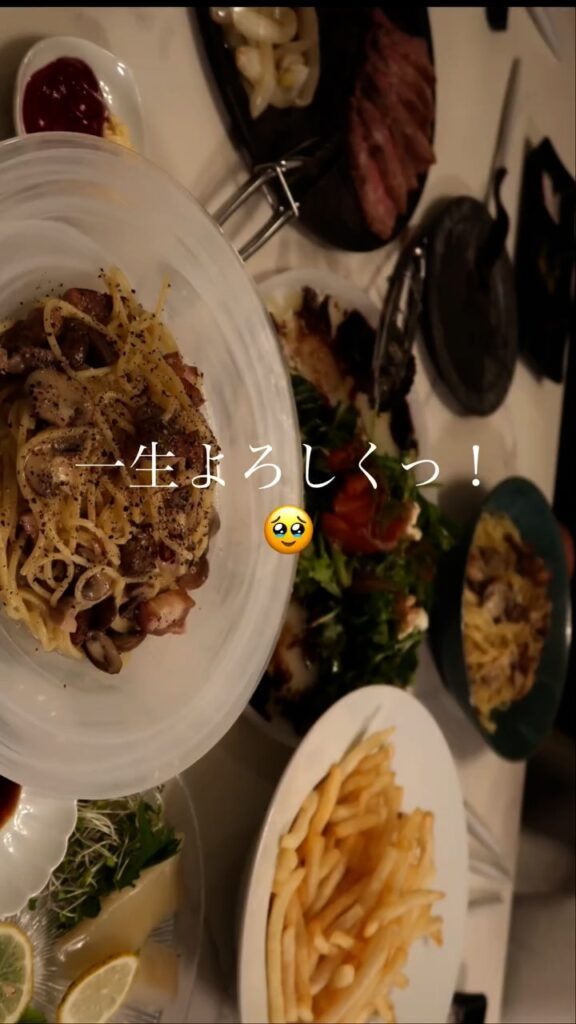 夫が作る料理⑮（＠senrei_pilatesさんより提供）