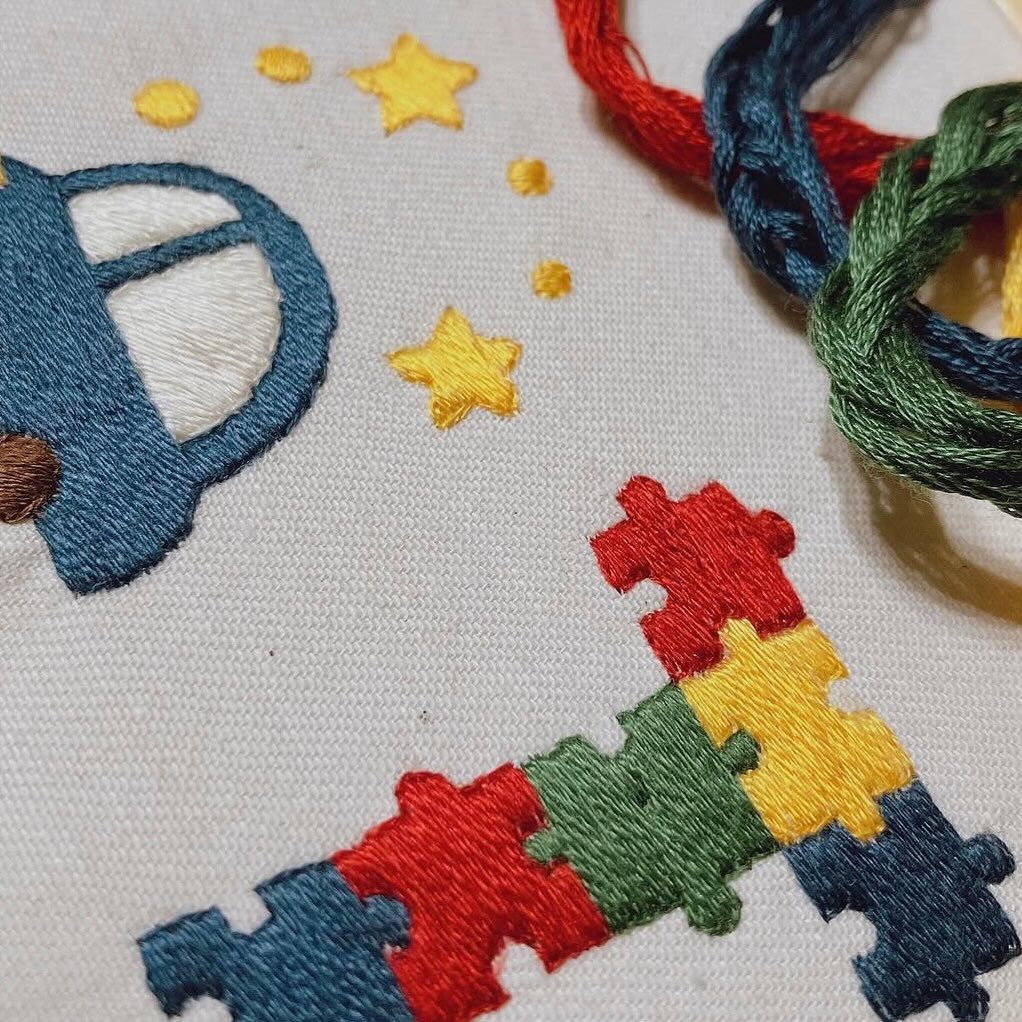 刺繍作品⑤（＠sishuu__sukiさんより提供）