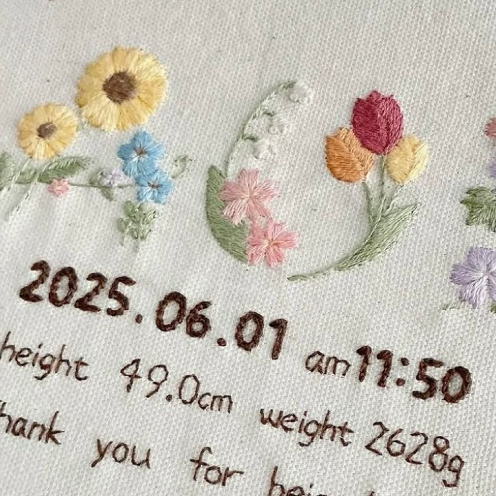 刺繍作品⑩（＠sishuu__sukiさんより提供）
