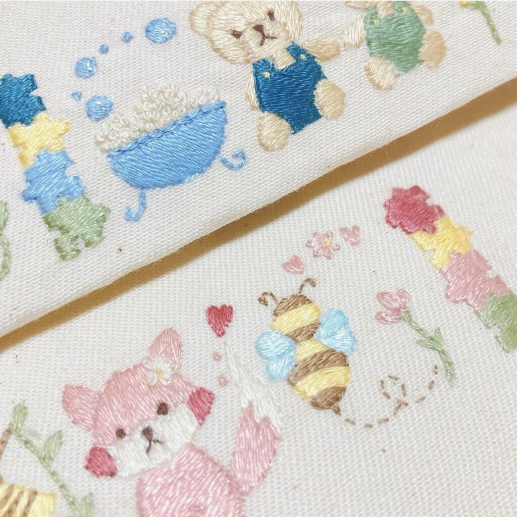 刺繍作品⑦（＠sishuu__sukiさんより提供）