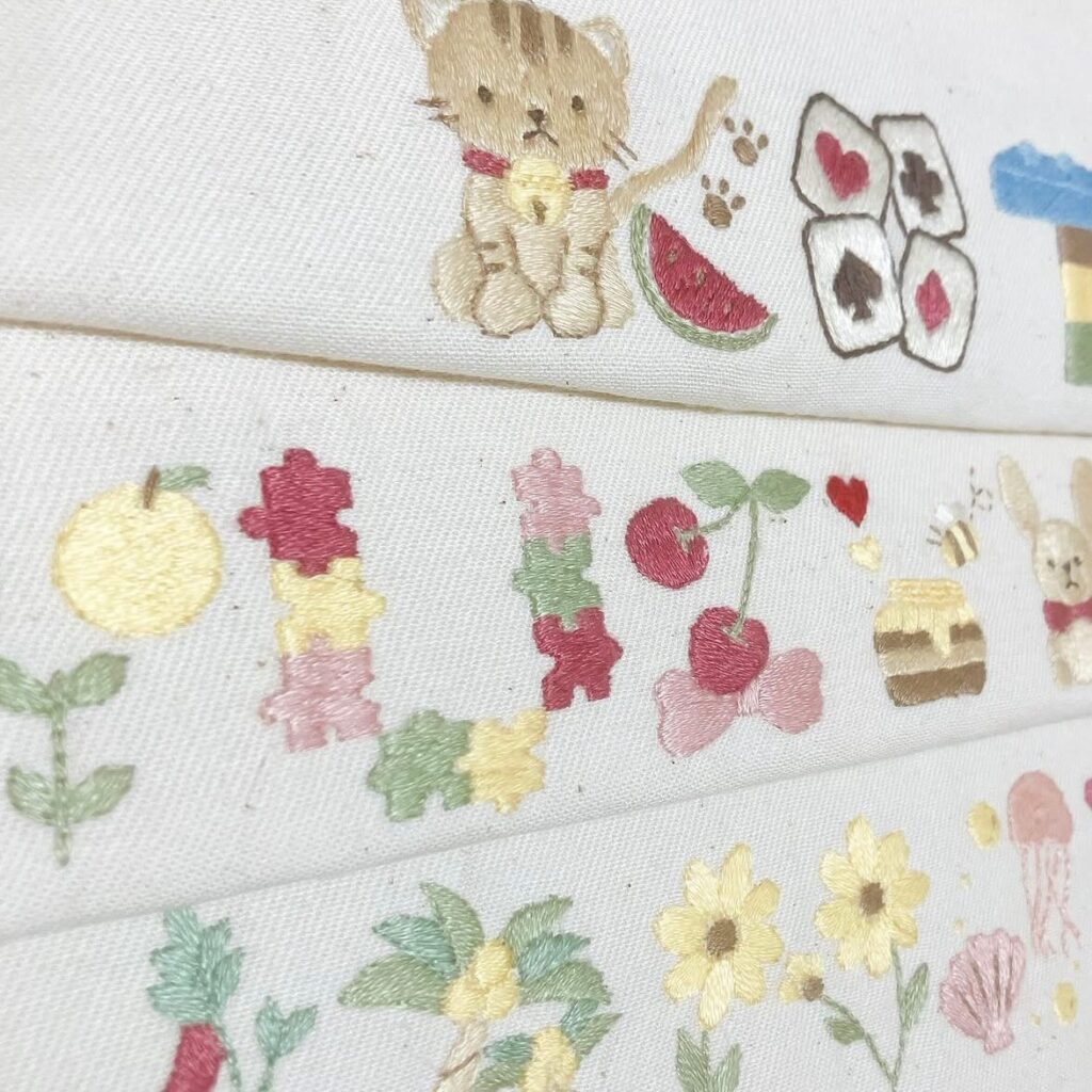 刺繍作品⑧（＠sishuu__sukiさんより提供）