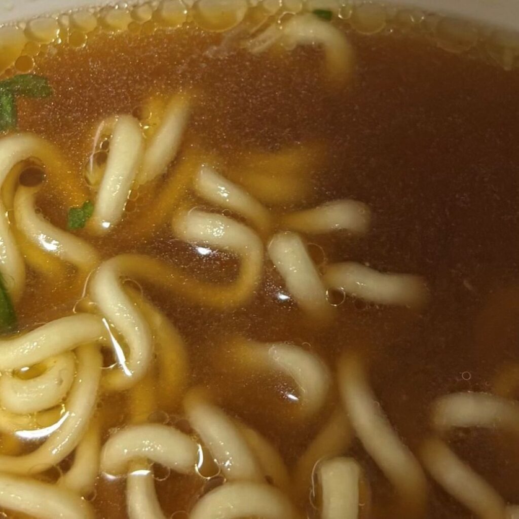 調理したサッポロ一番みそラーメン②（＠judy_0x0さんより提供）