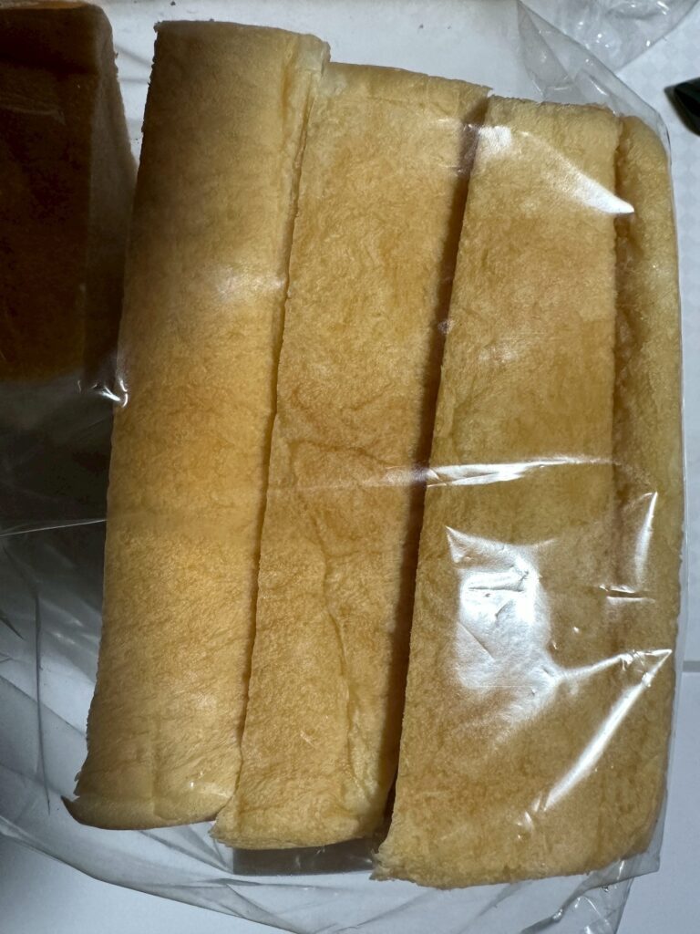 5枚切りで注文した食パン③（＠poppopopo809さんより提供）