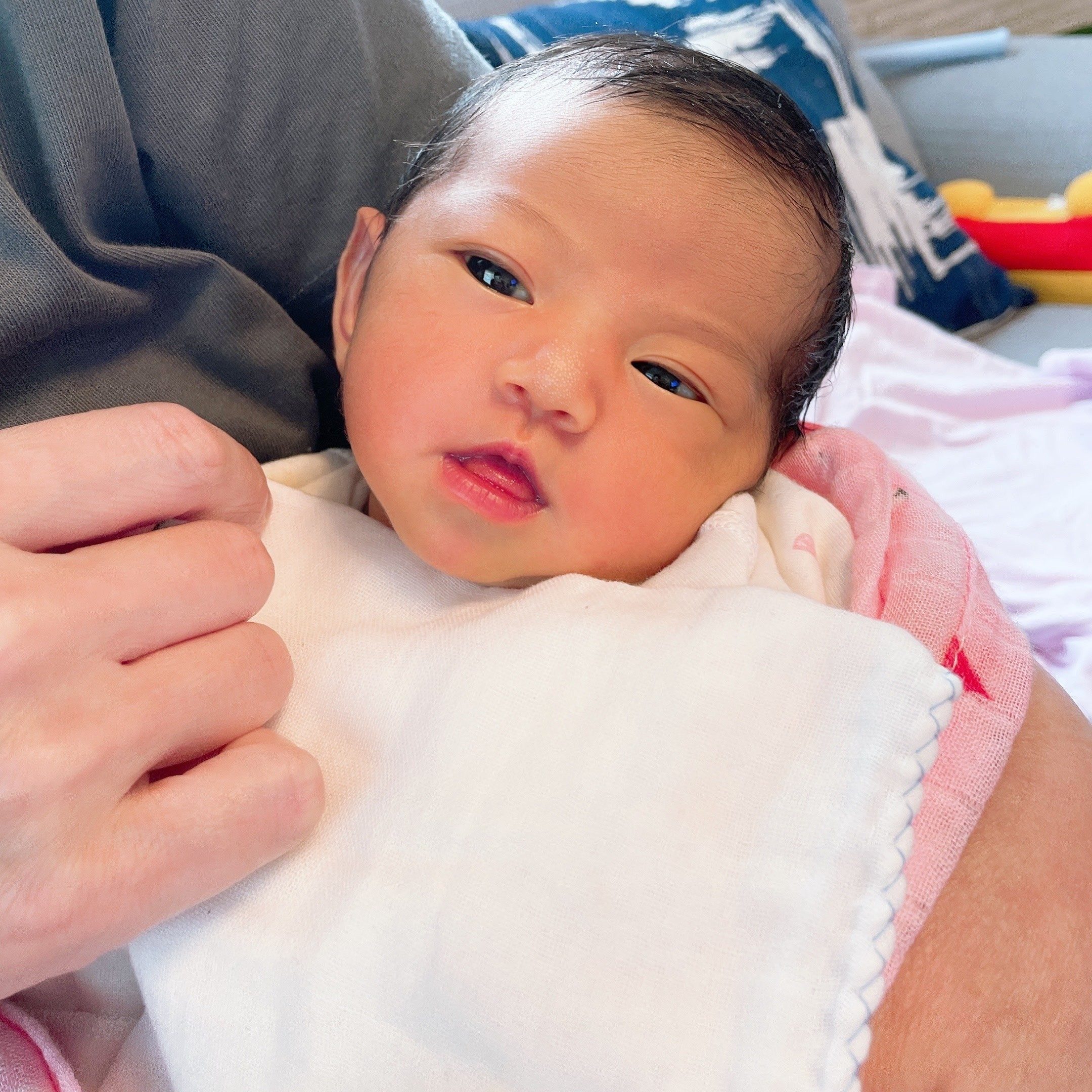 生まれたときから「かわいい」と言われていた娘。5年後の現在の姿に…「今も超絶美少女」「これは美しすぎ」「成長しても美しい」