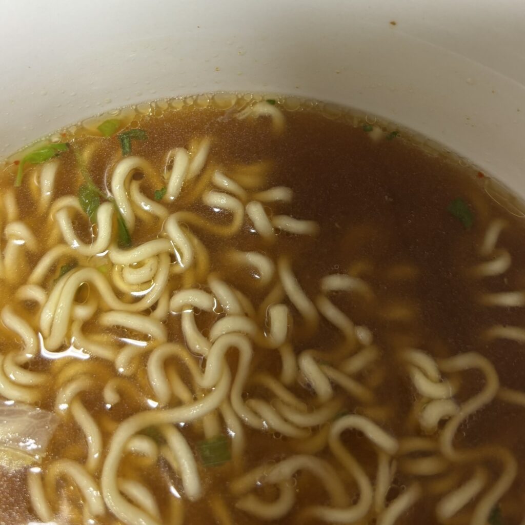 調理したサッポロ一番みそラーメン①（＠judy_0x0さんより提供）