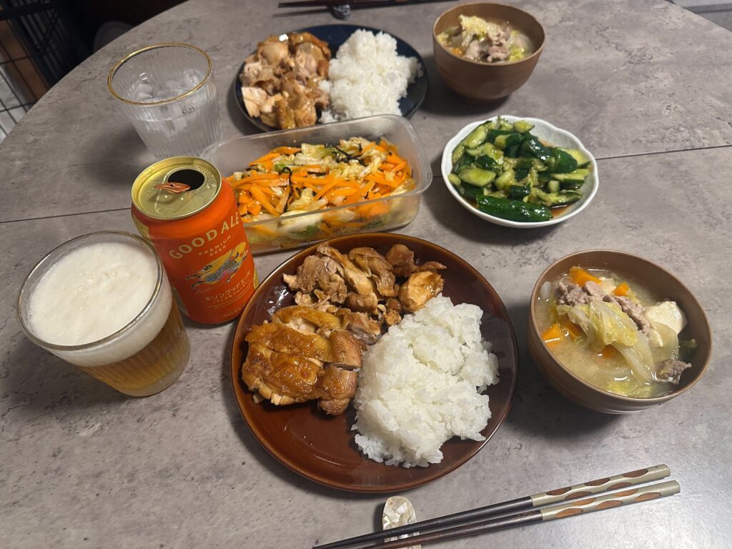 旦那さんが過去に作ったご飯①（＠ateate6000さんより提供）