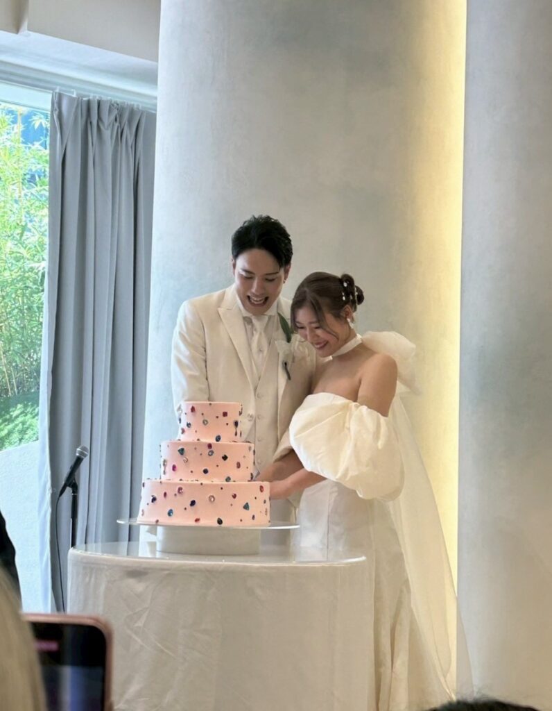 結婚式の様子②（＠smns24さんより提供）