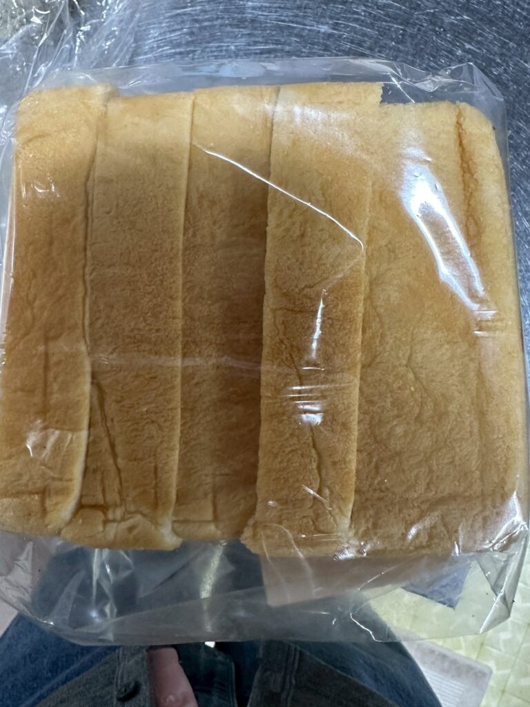 5枚切りで注文した食パン④（＠poppopopo809さんより提供）