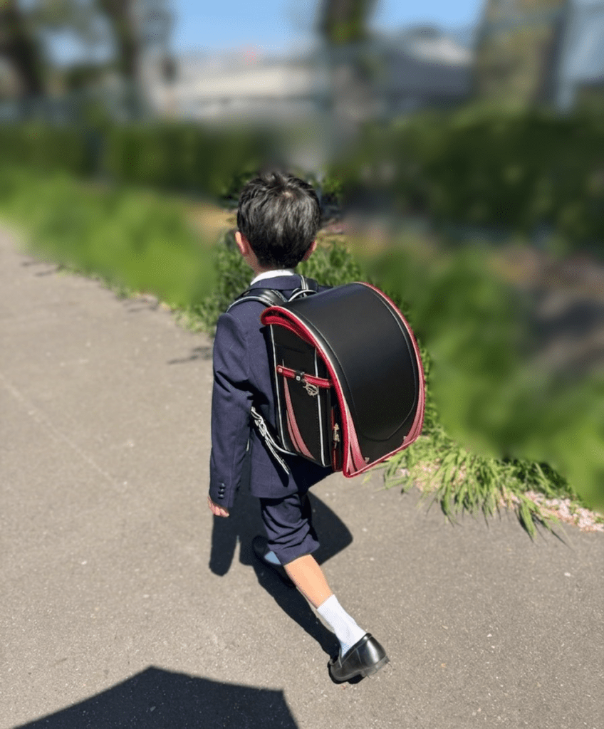 4月から小学校1年生に（@pipimaru_0216さんより提供）