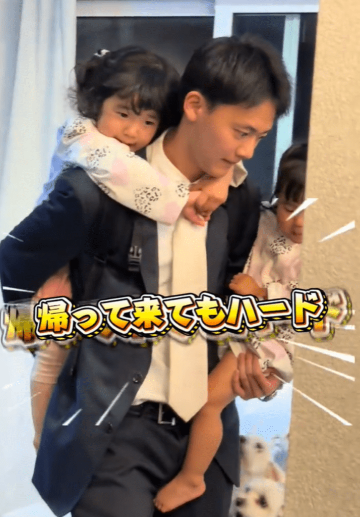 帰宅した長男さんと妹さんたち②（＠mama.aatan29さんより提供）