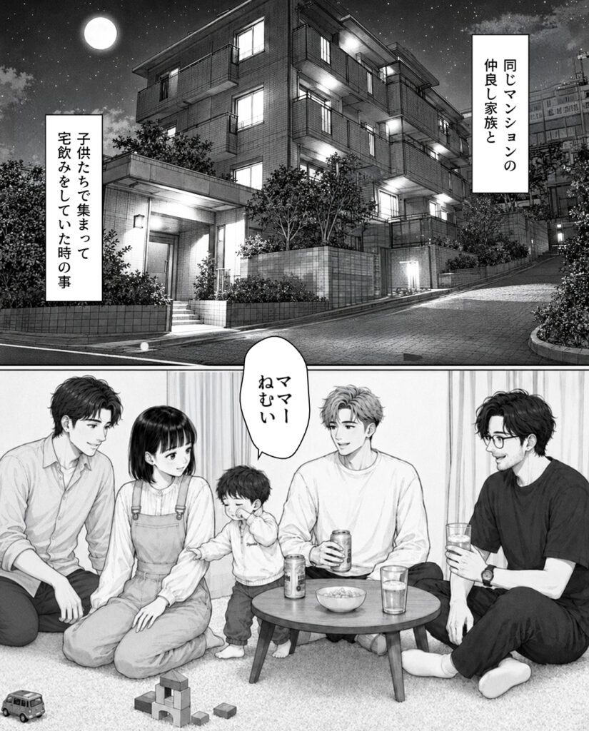 【漫画】　　母が見た光景