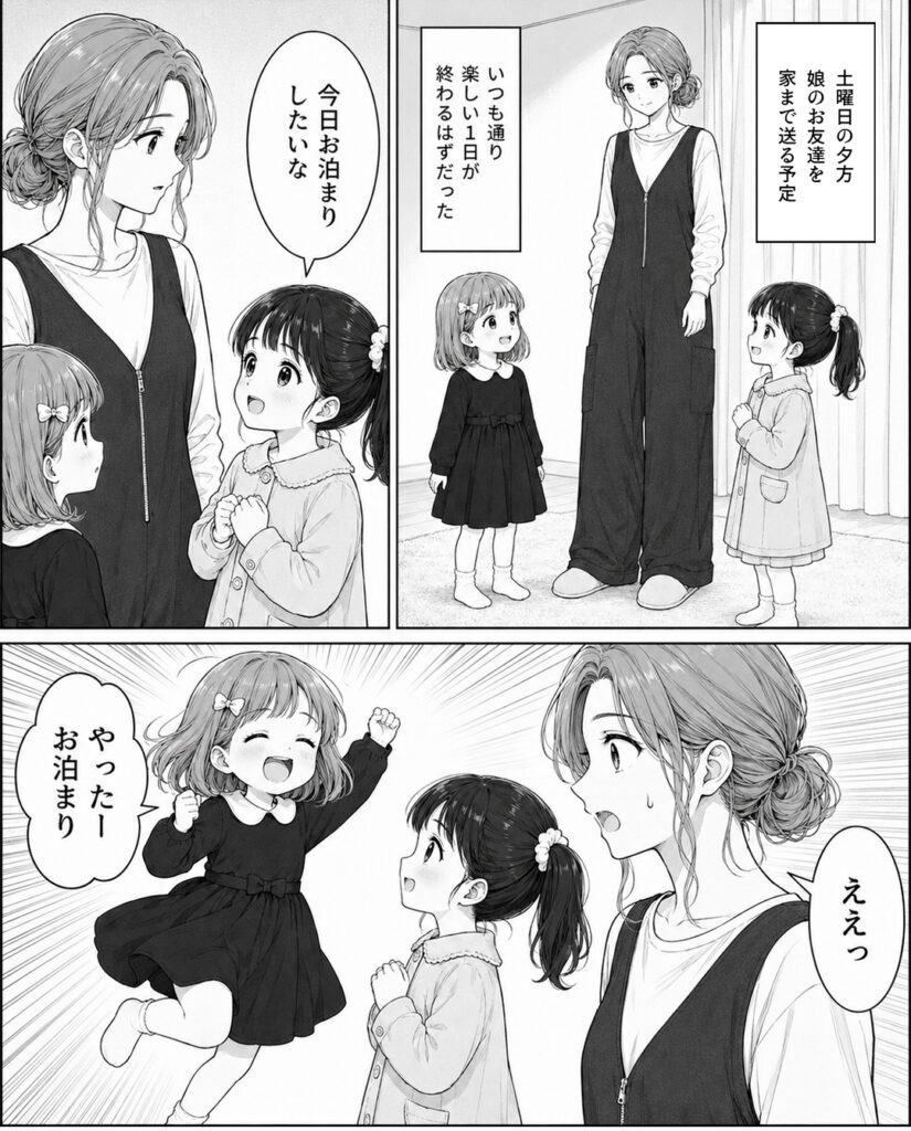 【漫画】　　母が見た光景