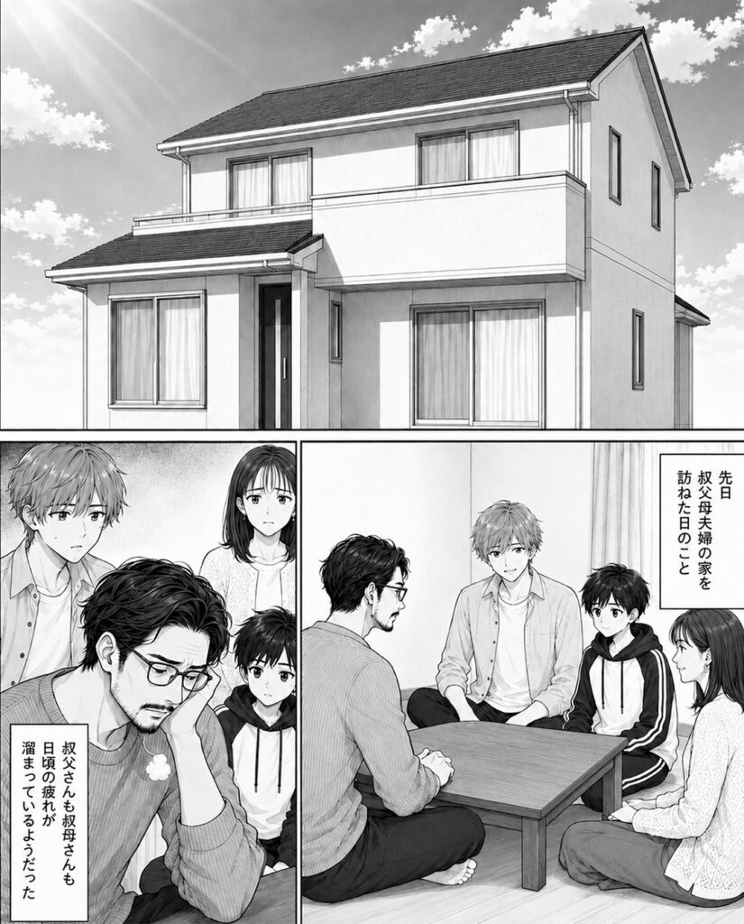 【漫画】　　まさかの光景