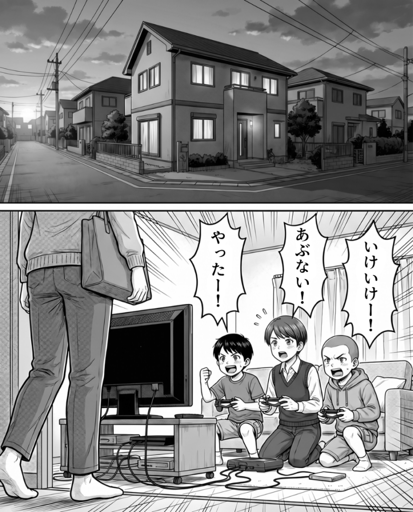 【漫画】　　母が見た光景