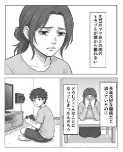 長年のママ友トラブルに悩む母。しかし直後、小5の息子の“大人顔負けの行動”に「子供だと思っていたのに」「感動する」