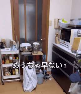 整理されたキッチン