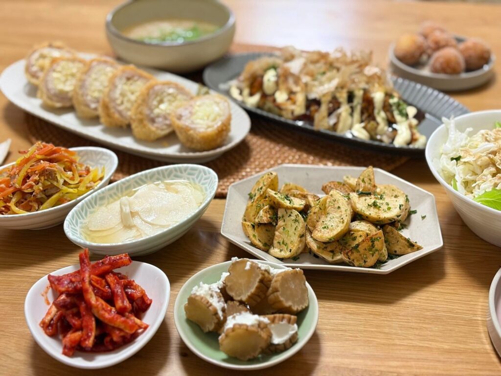 ＠yona__gohanさんが作った料理(＠yona__gohanさんより提供)