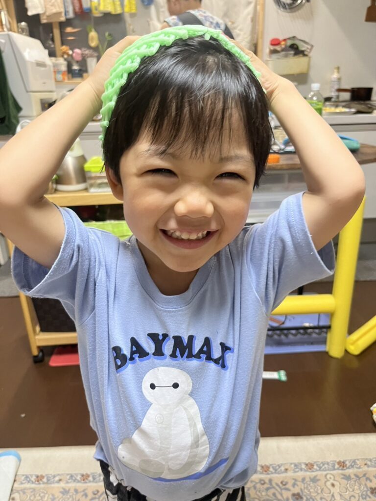 4歳の現在の様子③（＠debus_yamadaさんより提供）