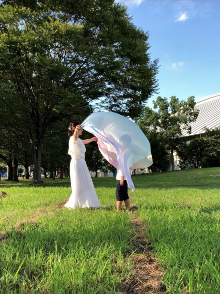 ヴェールダンス®を始めたばかりの頃②（＠miho0112mihoさんより提供）