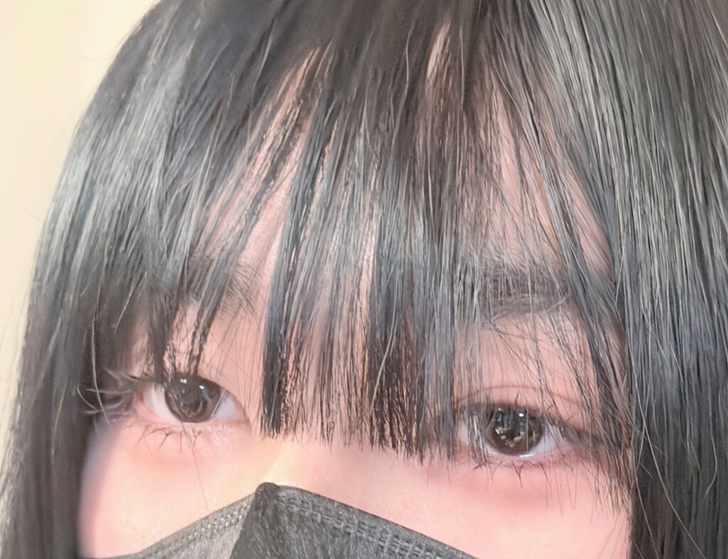 メイクの様子③（＠mitsunaparkさんより提供）