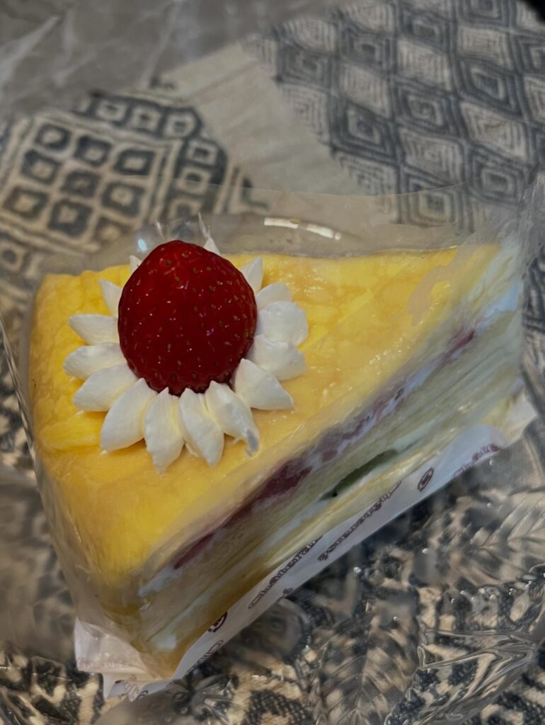 誕生日のデザート②（＠hiroyo0603さんより提供）