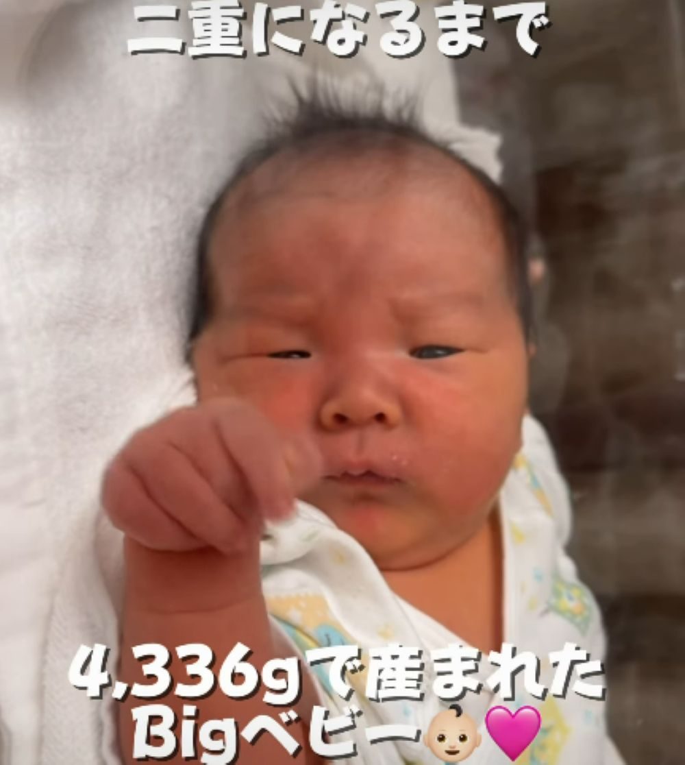 4336gで生まれた赤ちゃん→成長した現在の”まさかの姿”に「こんな変わるの!?」「めっちゃ、イケメン」「かわいく成長されていますね」