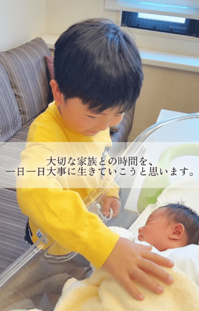 優しい長男くん（＠kyo.daysさんより提供）
