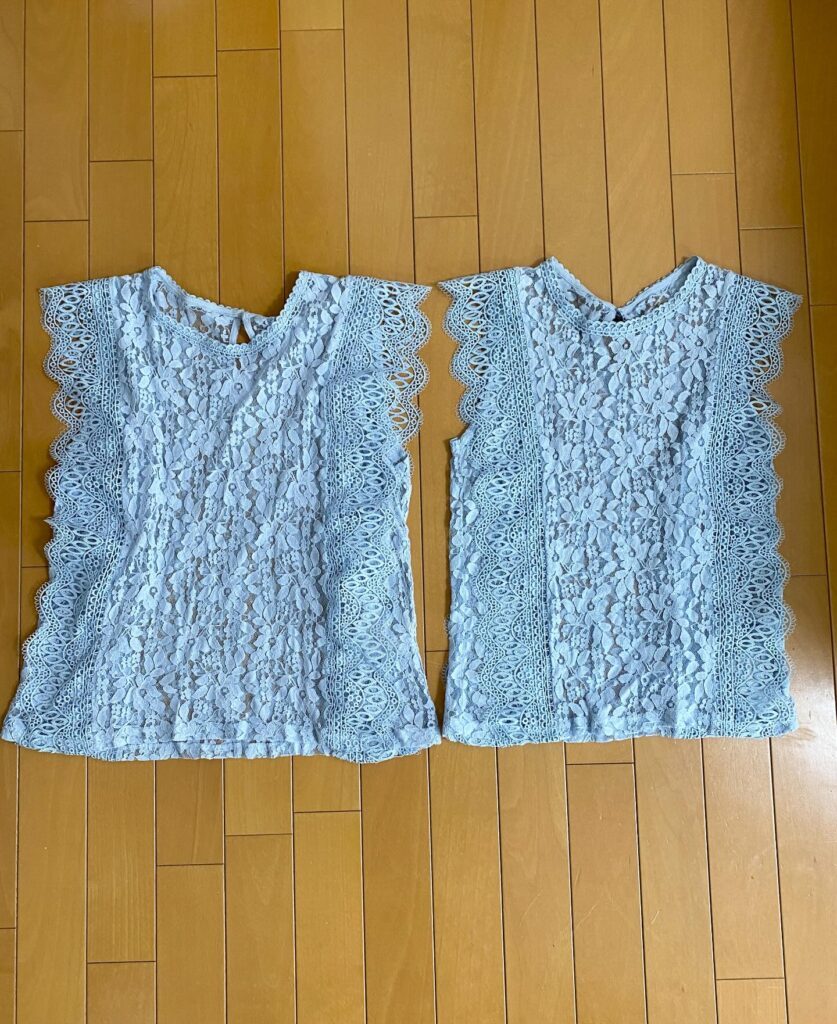 ブラウス2枚（＠miimay25さんより提供）